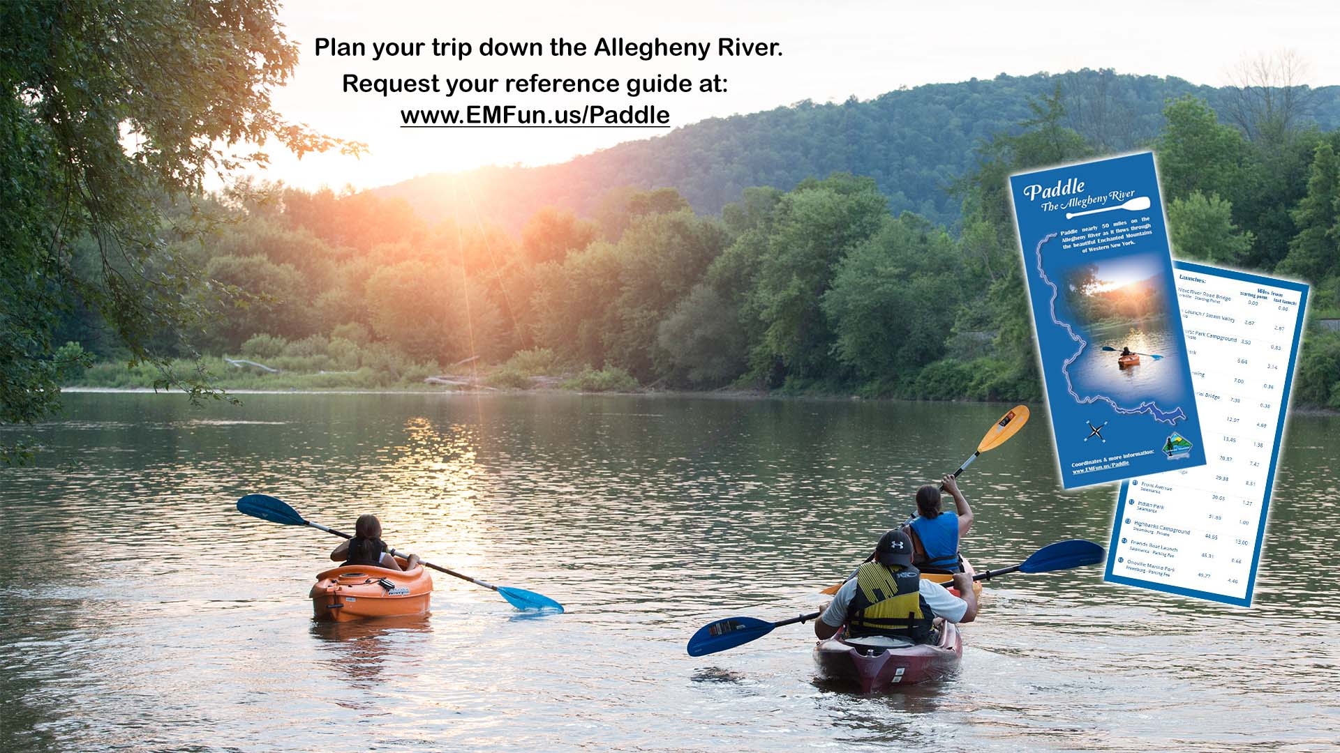 Paddle the Allegheny River EMFun.us/Paddle