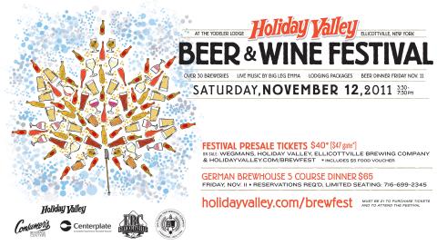 Holiday Valley's Beer & Wine Festival for 2011