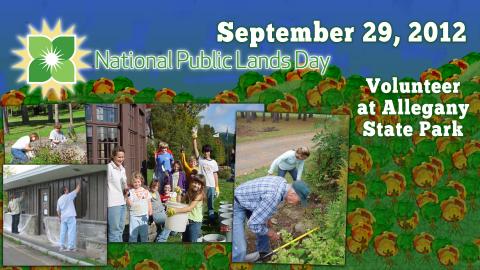 2012 National Public Lands Day at Allegany State Park