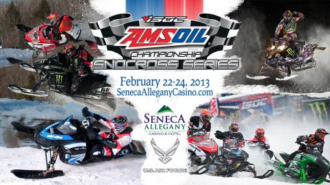 February 22-24, 2013 AMSOIL Championship Snocross at the Seneca Allegany Casino & Hotel