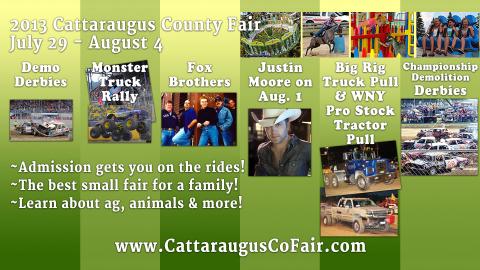 2013 Cattaraugus County Fair July 29-August 4, 2013