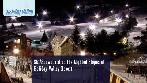 2013 Holiday Valley Night Skiing