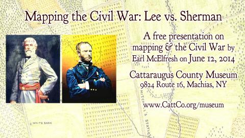 Mapping the Civil War: Lee vs Sherman