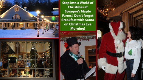 Christmas at Spragues Maple Farms