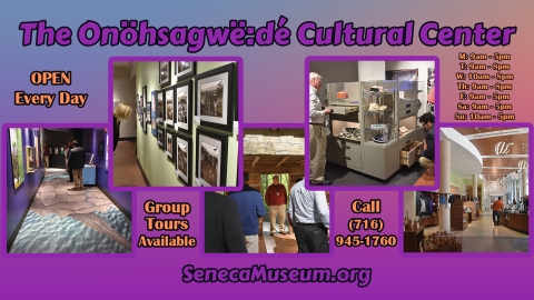 Visit the Onöhsagwë:dé Cultural Center 