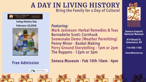 2018 Living History Day at the Seneca Museum 