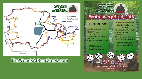 2018 Woods at Bear Creek ATV Dice Run 