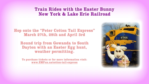 Take a Train Ride with the East Bunny