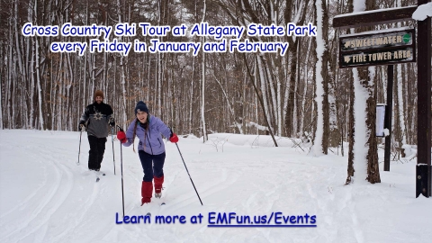 Cross Country Ski Tours at Allegany State Park