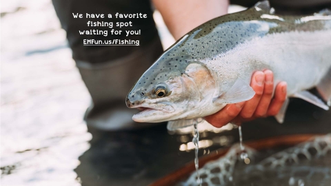 We have your favorite fishing spot! EMFun.us/Fishing