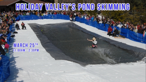 Holiday Valley Pond Skimming
