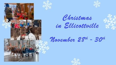 Christmas in Ellicottville, November 28-30