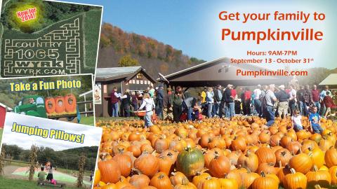 Pumpkinville for Fall Fun!