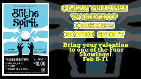 Olean Theatre Workshop presents Blithe Spirit