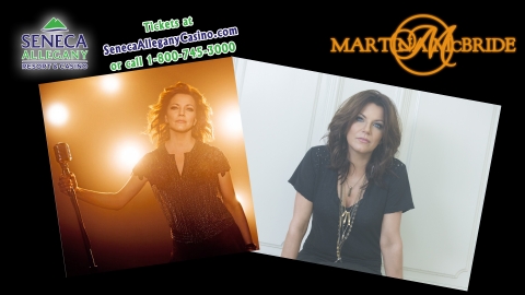 Martina McBride at the Seneca Allegany Casino 