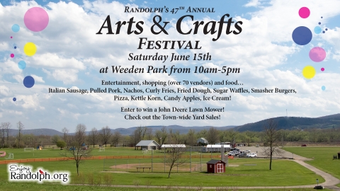 2019 Randolph Arts and Crafts Festival