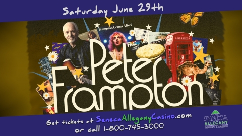 Peter Frampton at the Seneca Allegany Casino