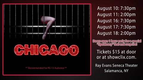 Chicago at the Ray Evans Seneca Theater