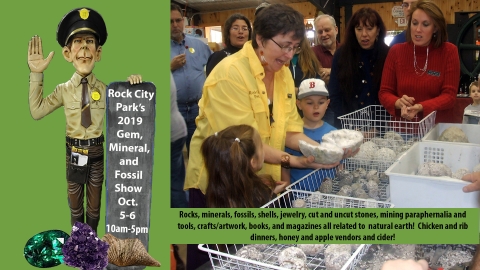 2019 Rock City Park Gem, Mineral and Fossil Show