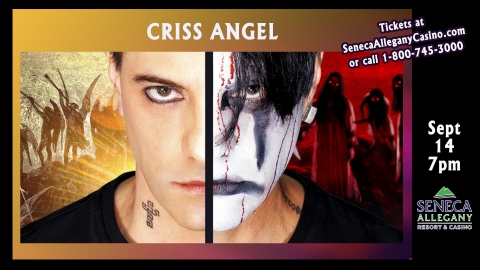 Criss Angel at the Seneca Allegany Casino