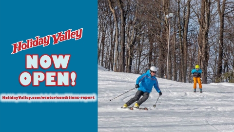 Holiday Valley is open for 2019