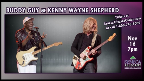 2019 Buddy Guy and Kenny Wayne Shepherd at the Casino