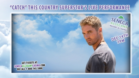 Brett Young at the Seneca Allegany Casino